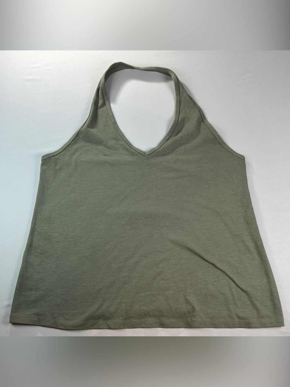 Universal Thread Racerback Tank XXL Olive Over the Shoulder Boho